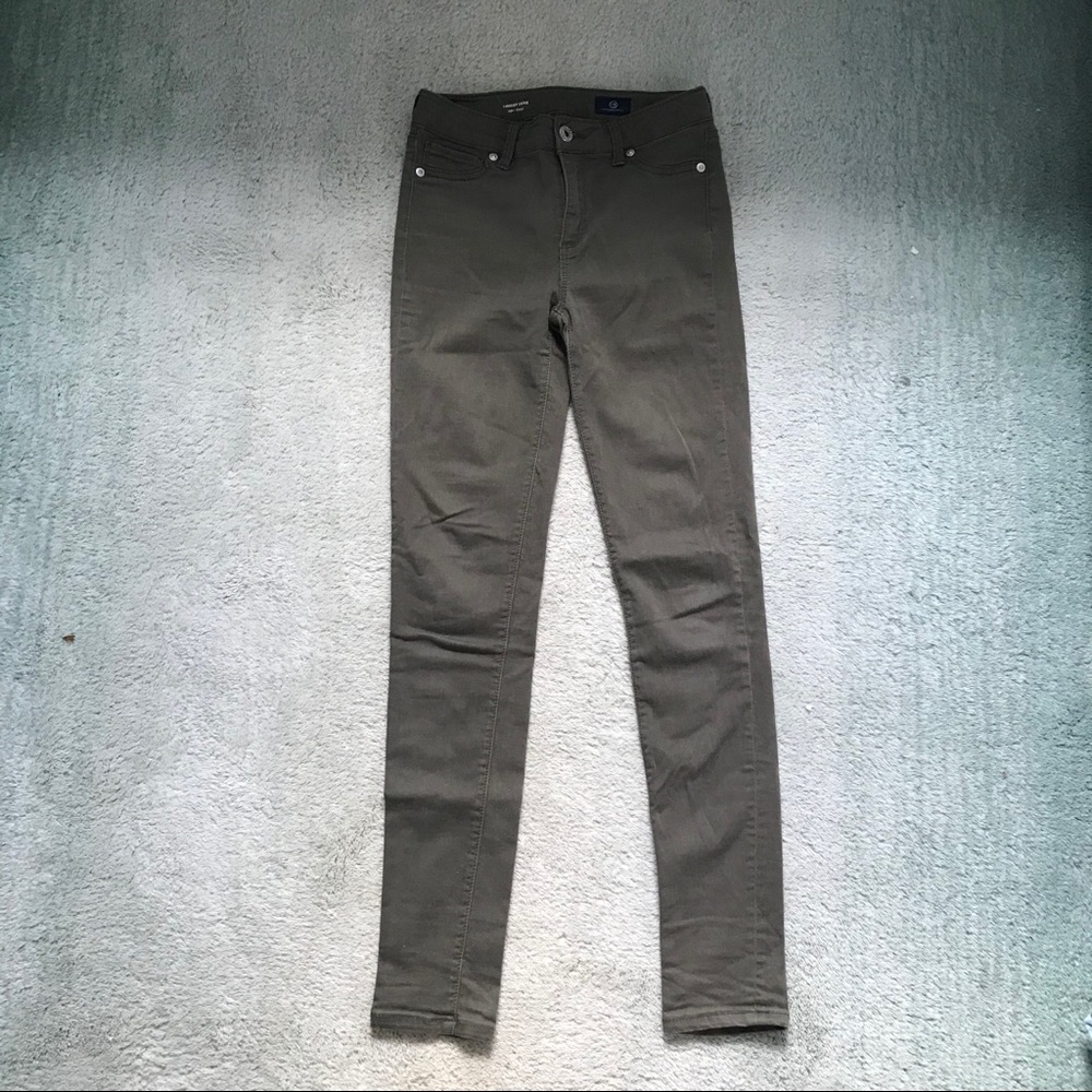 AG kids green jeans